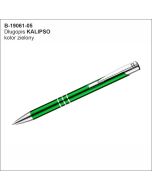 Długopis KALIPSO Zielony z logo firmy