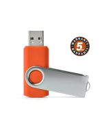 Pamięć USB TWISTER 8 GB z logo firmy