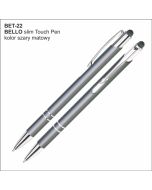 Długopis BELLO Touch Pen BET-22 szary z logo firmy