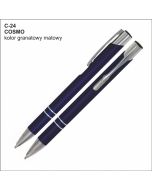 Długopis COSMO C-24 granatowy z logo firmy