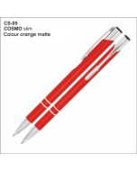 Metal pen COSMO SLIM CS-05 orange