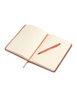 Abrantes notepad & pen set, red  | We offer attractive prices, quick turnaround times, and high-quality imprinting | Order Now !
