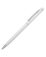Touch Tip ballpen, white  | We offer attractive prices, quick turnaround times, and high-quality imprinting | Order Now !