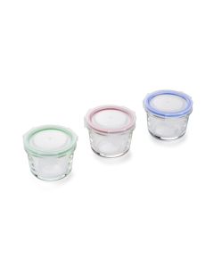 Zestaw słoiczków szklanych PESTO 3 x 120 ml