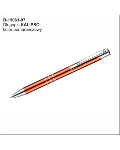 Długopis KALIPSO Pomarańczowy z logo firmy