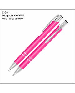 Długopis COSMO C-26 amarantowy
