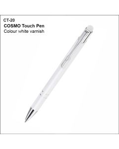 COSMO Touch Pen CT-20 white z logo firmy