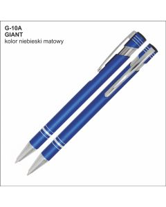 Długopis GIANT G-10A niebieski z logo firmy
