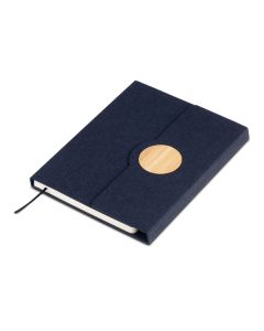 Nestor Notebook A5, dark blue  | We offer attractive prices, quick turnaround times, and high-quality imprinting | Order Now !
