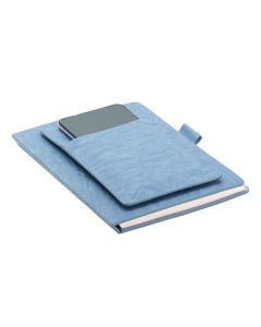 Savona notebook with organizer, blue  | We offer attractive prices, quick turnaround times, and high-quality imprinting | Order Now !