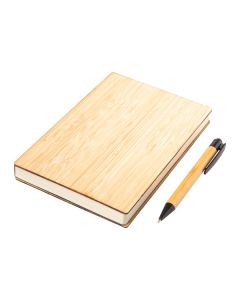 Lorca notepad set, brown  | We offer attractive prices, quick turnaround times, and high-quality imprinting | Order Now !