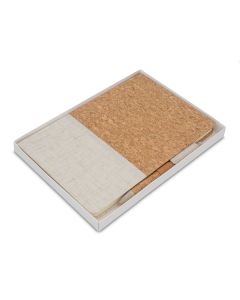 Tossa notepad set, beige  | We offer attractive prices, quick turnaround times, and high-quality imprinting | Order Now !