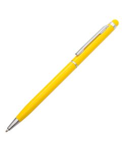 Touch Tip ballpen, yellow  | We offer attractive prices, quick turnaround times, and high-quality imprinting | Order Now !