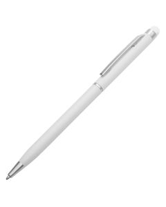 Długopis aluminiowy Touch Tip, biały | Oferujemy atrakcyjne ceny, krótkie terminy realizacji, wysoką jakość znakowania. | Zamów już teraz !