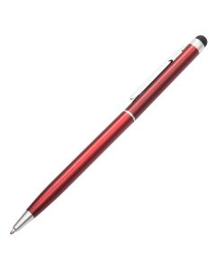 Długopis aluminiowy Touch Tip, czerwony | Oferujemy atrakcyjne ceny, krótkie terminy realizacji, wysoką jakość znakowania. | Zamów już teraz !