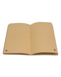 Calobra A5 notebook, brown  | We offer attractive prices, quick turnaround times, and high-quality imprinting | Order Now !
