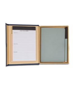 Kampa notebook & planner, dark blue  | We offer attractive prices, quick turnaround times, and high-quality imprinting | Order Now !